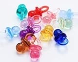 Lote 12 chupetes de la suerte nuevos y originales, artículo vintage. Tamaño 2 cm.