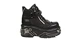 New Rock Botas Plataforma Metallic Negro M.1065-S1
