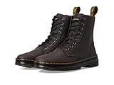 Dr. Martens Botas de piel unisex para adultos, plomizo, 14 Women/13 Men