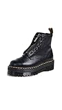 Dr. Martens Jungle Boot, Botas de Combate Mujer, Black Milled Nappa, 39 EU