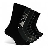 Lucchetti Socks Milano 6 pares de calcetines para hombre, cortos, cálidos, de algodón, de colores, tendencia, lunares, fantasía, a la moda, fabricados en Italia, Set Rock & Roll, Talla única