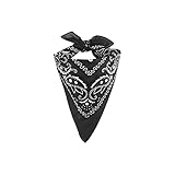 EUROXANTY Bandana 100% Algodón | Pañuelo para el Cuello, Cabeza, Muñeca | Diseño Único | Pañuelos para Moda y Deporte |