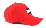 Tommy Hilfiger Big Flag Cap Gorra de béisbol, Haute Red, Talla única (Talla del Fabricante: OS) para Hombre