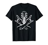 Camiseta de guitarra eléctrica Heavy Metal Rock Band regalo Camiseta