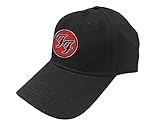 Foo Fighters Gorra De Beisbol FF Band Logo Nuevo Oficial Negro Unisex Size One Size