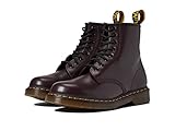 Dr. Martens 1460, Amphibians Unisex Adulto, Burgundy Smooth, 38 EU