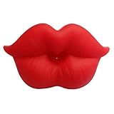 Chupetes Divertidos para Bebé, Forma De Labios Bonitos, Chupete De Silicona para Bebé, Mordedor De Broma, Mordedor para Fiesta De Bienvenida Bebé, Regalo