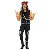 Fun Shack Disfraz Rockero Hombre, Disfraces Carnaval Hombre Disponible en Talla XL