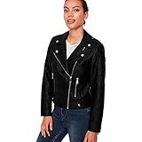 Vero Moda Vmkerriultra Short Coated Jacket Noos, Chaqueta Mujer, Negro (Black Black), M