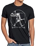 style3 Da Vinci Rock Camiseta para Hombre T-Shirt música Festival, Talla:XL, Color:Negro