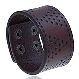 ZENSE - Pulsera de cuero ajustable ZB0326