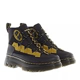 Dr. Martens 31142001, Boots Unisex Adulto, Black Lapstone Black Poly Rip Stop, 42 EU
