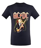 AC/DC Angus – Camiseta de, Hombre, Color Negro, tamaño Extra-Large