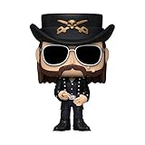 Funko Pop! Rocks: Motorhead-Lemmy Kilmister Collectible Toy - Lemmy Motorhead - Figuras Miniaturas Coleccionables para Exhibición - Idea De Regalo - Mercancía Oficial - Juguetes para Niños Y Adultos