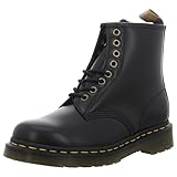 Dr. Martens 31136001, Boots Unisex Adulto, Black Norfolk Flat Black Borg Fleece, 44 EU