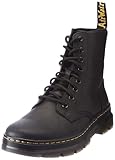 Dr. Martens 8 Eye Boot, Botas de Combate Unisex Adulto, Black Wyoming, 43 EU