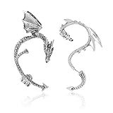 1 Par De Pendientes con Forma De Dragón, Pendientes Creativos, Pendientes Retro, Pendientes Estilo Punk, Pendientes Góticos, Accesorios De Ropa
