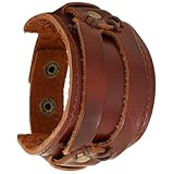 Holibanna pulsera de cuero para unisex hombre en capas Pulseras para mujeres muñequera joyas punk joyas de muñeca pulsera personalizada pulsera vintage