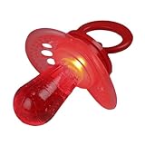 Chupete luminoso de caramelo con sorpresaa de sabor ALEATORIO entre fresa o naranja