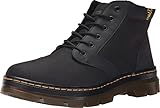 Dr. Martens 6 Eye Boot, Botas de Combate Unisex Adulto, Negro Black Extra Tough Nylon Black Rubbery 001, 39 EU