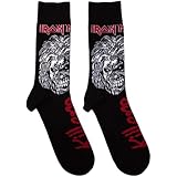 Iron Maiden - Calcetines KILLERS - Adulto, Negro, 41-45