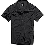 Brandit Roadstar-Camiseta de Manga Corta Camisa, Black, XXL Hombre