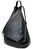 CASIMIRRI 1892 ® Mochila, mujer, bolso tipo mochila, bolso de hombro, de piel sintética, casual, piel, elegante, multifunción, antirrobo, mochila de viaje, bolso de mano