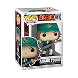 Funko Pop! Rocks: AC/DC - Angus Young - (Green) - Figura de Vinilo Coleccionable - Idea de Regalo- Mercancia Oficial - Juguetes para Niños y Adultos - Music Fans - Muñeco para Coleccionistas
