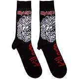 Iron Maiden - Calcetines KILLERS - Adulto, Negro , 41-45
