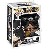 POP Funko Vinyl: Rocks: GN'R: Slash - Guns N Roses - Figura de Vinilo Coleccionable - Idea de Regalo- Mercancia Oficial - Juguetes para Niños y Adultos - Music Fans - Muñeco para Coleccionistas
