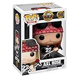 POP Funko Rocks: Music - Guns N Roses Axl Rose - Figura de Vinilo Coleccionable - Idea de Regalo- Mercancia Oficial - Juguetes para Niños y Adultos - Music Fans - Muñeco para Coleccionistas