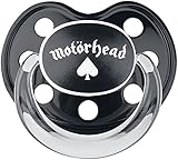 Motörhead Metal Kids - Logo Unisex Chupete Bebé Negro 6-18 Mon. Plastico