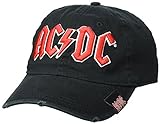 AC/DC Hombre Gorra De Béisbol, Color Negro, Talla única