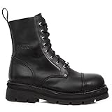 Botas Piel Militar Unisex New Rock Original Plataforma M.NEWMILI083-S14 (40)