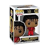 Funko Pop! Rocks: Michael Jackson - (Thriller) - Figura de Vinilo Coleccionable - Mercancia Oficial - Juguetes para Niños y Adultos - Music Fans - Muñeco para Coleccionistas