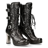 New Rock - Botas para mujer 5815 S10, Negro negro., 39 EU