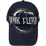 Pink Floyd Dark Side of The Navy Gorra de béisbol Apenada Luna Emblema