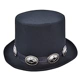 Bristol Novelty Balancín Sombrero de copa rockero, multicolor, talla única (BH642)